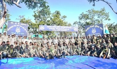 CRPF ने प्राकृतिक चुनौतियों के बीच किया साहसिक कार्य