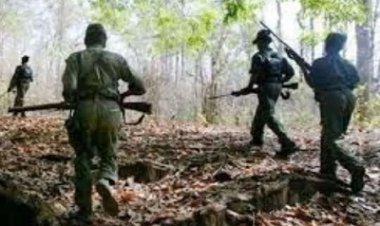 मुठभेड़ में 5 नक्सली ढेर, 1 DRG जवान शहीद