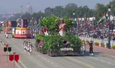 कर्तव्य पथ पर गूंजा छत्तीसगढ़ के जनजातीय शौर्य का इतिहास