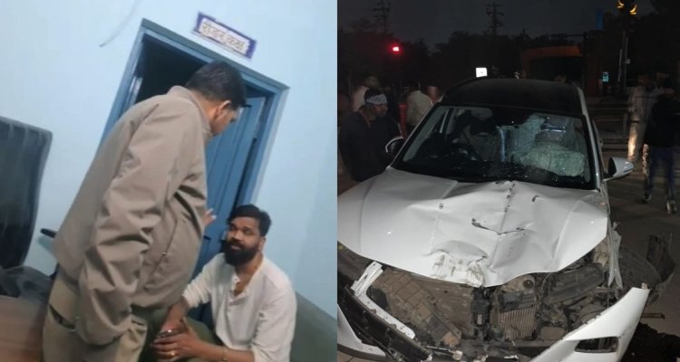 रायपुर में हिट एंड रन : विधायक पुत्र हिरासत में, तीन फरार