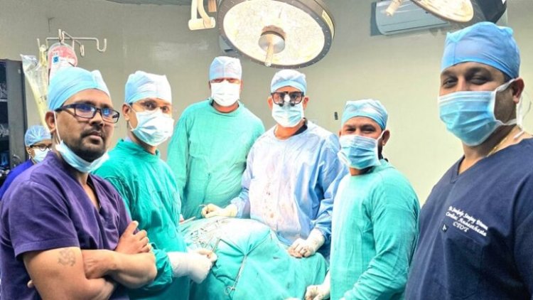 ब्रश करते समय फटी गर्दन की नस, मेकाहारा के डॉक्टरों ने बचाई जान