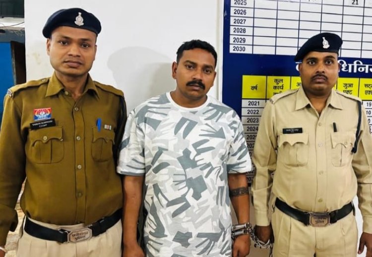 हेरोइन बेचने की फिराक में घूम रहा था आरक्षक, पहुंच गया जेल