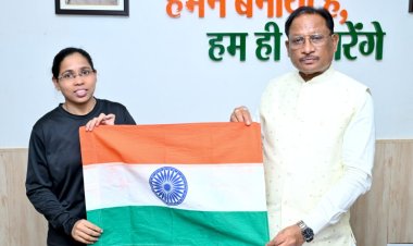एवरेस्ट पर तिरंगा फहराने निकली छत्तीसगढ़ की बेटी, मुख्यमंत्री ने दी शुभकामनाएं