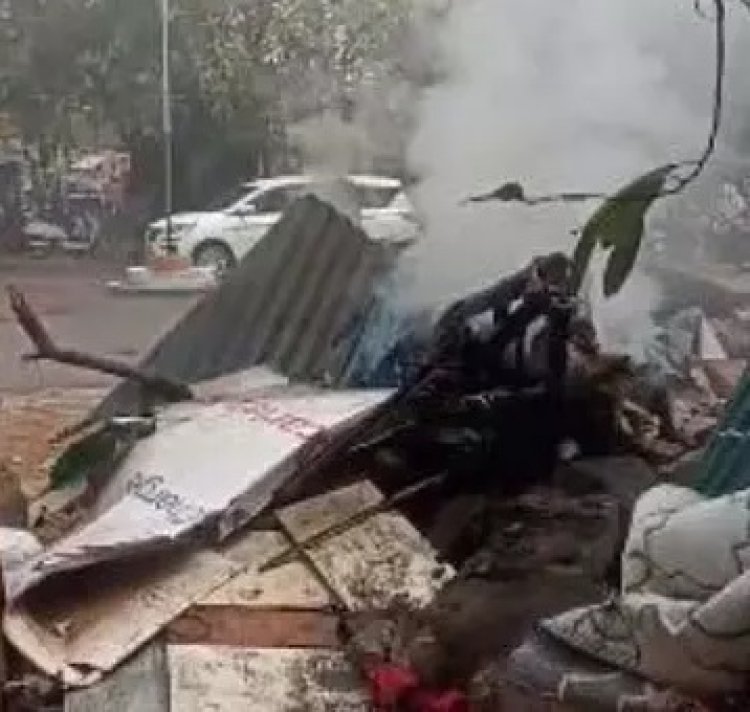 रायपुर में मलबे में लगी आग, बढ़ती गर्मी के बीच वाहन आग की घटनाएं भी बढ़ीं