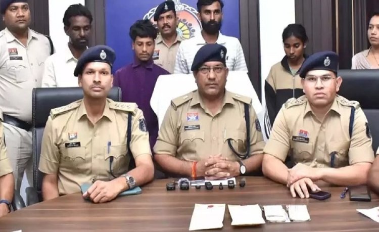 भिलाई में हेरोईन तस्करी का भंडाफोड़: 18.69 लाख की ड्रग्स के साथ 4 आरोपी गिरफ्तार