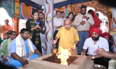 मोदी जी के सफल 12 वर्षों को पुरंदर मिश्रा ने श्रद्धा और संस्कारों के साथ किया नमन, जगन्नाथ मंदिर में हुआ भव्य धार्मिक आयोजन