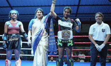 रायपुर के प्रगति मैदान में टीम हियाल क्लब द्वारा आयोजित भव्य “म्यूथाई टाइगर फाइटिंग लीग” प्रतियोगिता