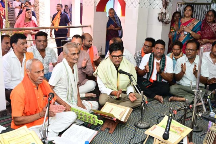 वित्त मंत्री चौधरी ने जन्मदिवस पर किया सुंदरकांड पाठ