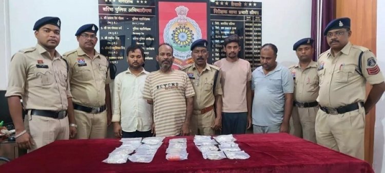 रमेश ज्वेलर्स चोरी का खुलासा, चार आरोपी गिरफ्तार; 6.80 लाख के जेवर बरामद