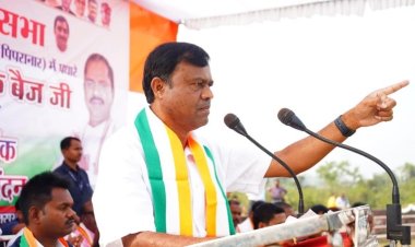 नकटी गांव बेदखली मामले में कांग्रेस का प्रदेशव्यापी प्रदर्शन, कलेक्टोरेट घेराव की घोषणा