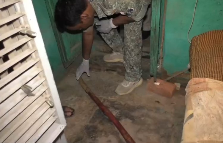 शराबी पति ने पत्नी की लाठी से पीटकर की हत्या