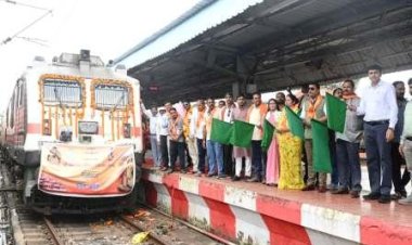 जय श्रीराम के जयघोष से गूंजा बिलासपुर रेलवे स्टेशन, 850 श्रद्धालु अयोध्या रवाना