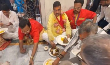 धीरेंद्र शास्त्री के बयान के बीच सुवेंदु अधिकारी ने खाई मछली, बीजेपी बोली-मांसाहार विवाद अब खत्म
