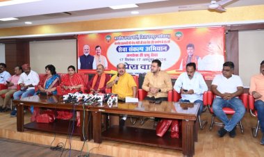 जनता के विश्वास से विकास की नई उड़ान, रायपुर उत्तर में ढाई वर्ष में 438 विकास कार्यों को मिली गति : पुरन्दर मिश्रा