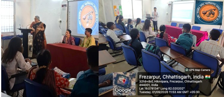 नवीन शासकीय संगीत महाविद्यालय जगदलपुर में नवप्रवेशित विद्यार्थियों के लिए उन्मुखीकरण कार्यक्रम